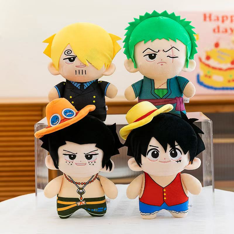 Anime 23cm Plush toys Luffy Zo - Kids Toys Xmas ulasan dan harga
