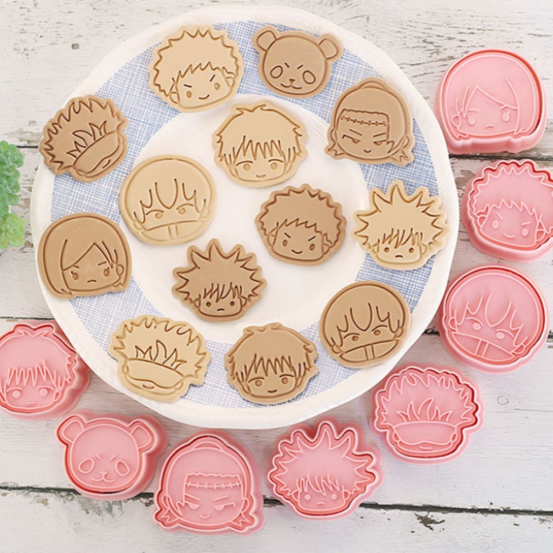 8pcs Jujutsu Kaisen Cake Cooki - Kids Toys Kitchen Set ulasan dan harga