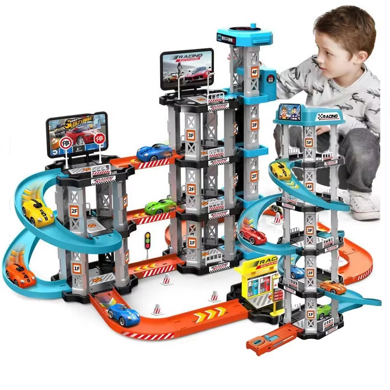 Car Racing Track Ramp Toy Chil - Catapult Launcher Toy ulasan dan harga