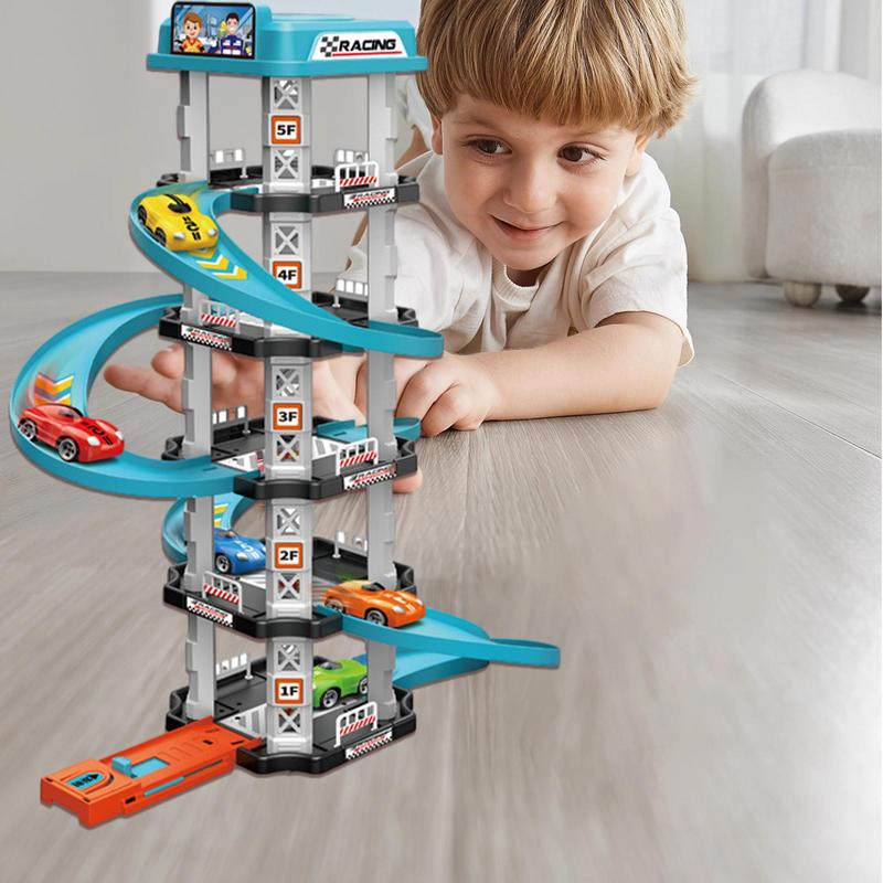 Car Racing Track Ramp Toy Chil - Catapult Launcher Toy ulasan dan harga