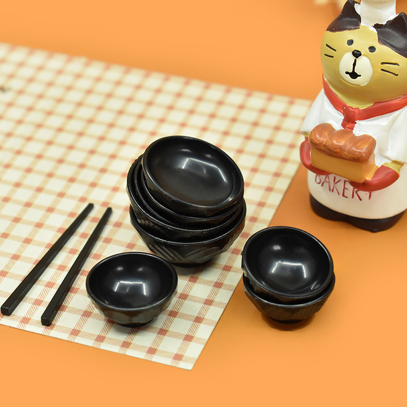 1 set 1:6 1:12 Dollhouse Minia - Kids Toys Kitchen Set ulasan dan harga