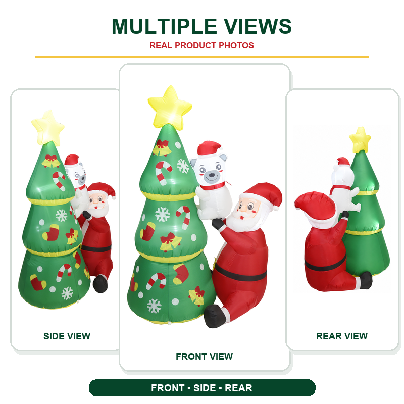 6FT Christmas Inflatable Santa - Kids Yard Toys ulasan dan harga