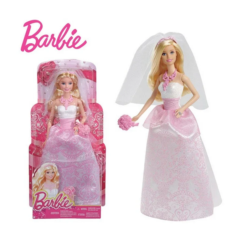 Original Mattel Barbie Bride D - Kids Toys Xmas ulasan dan harga