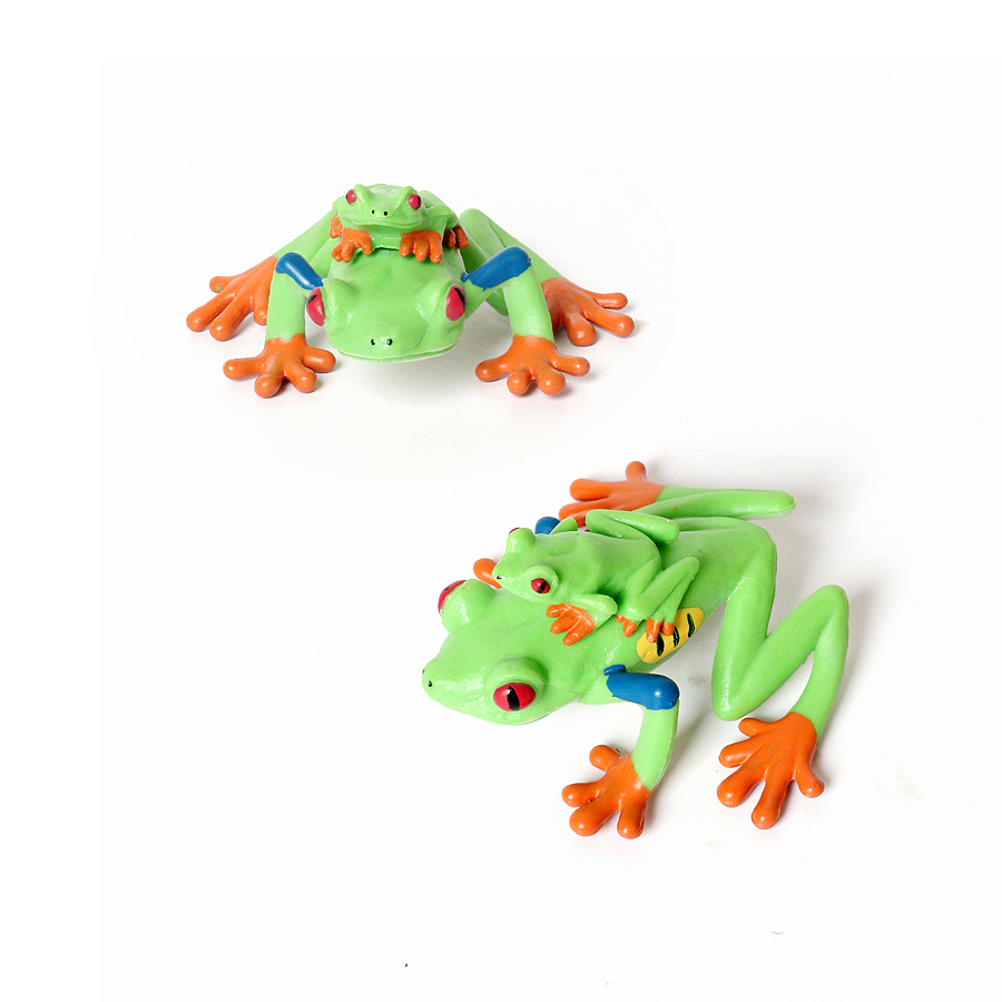 Rainforest Animals Frogs Figur - Kids Toys Reviews ulasan dan harga
