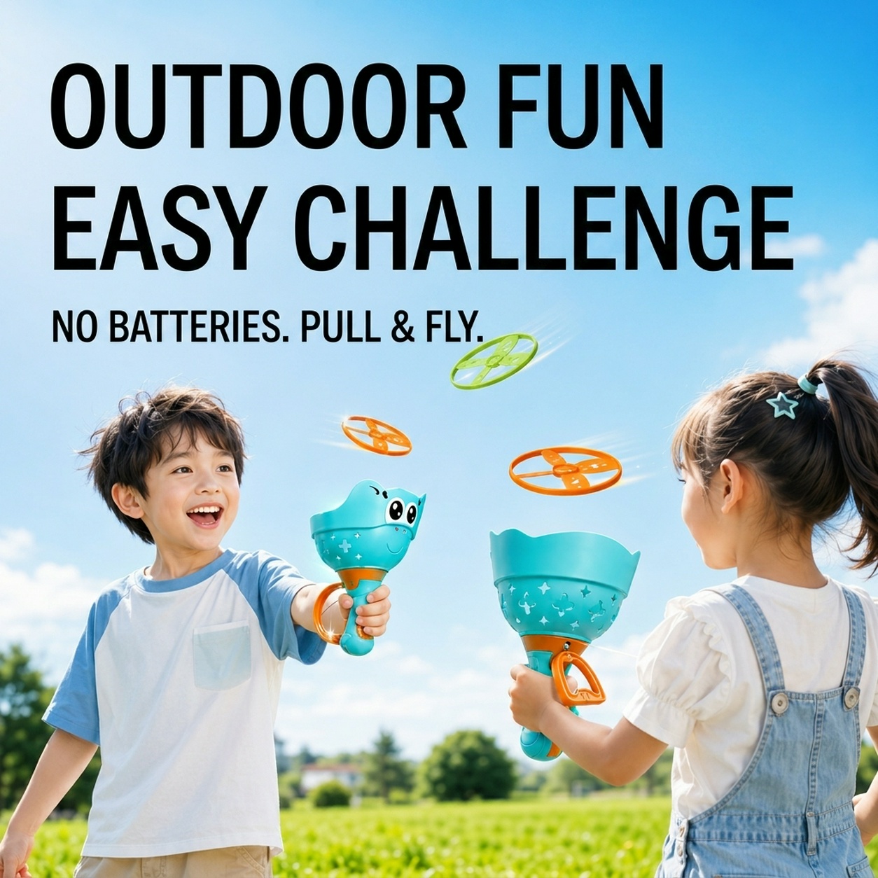 Mquduo Flying Disc Catapult La - Catapult Launcher Toy ulasan dan harga