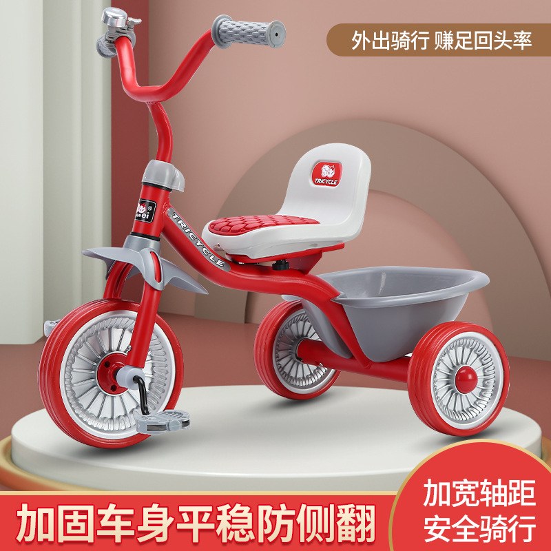 Simple Kids Tricycle 1-6 Years - Kids Toys 3 Year Old ulasan dan harga