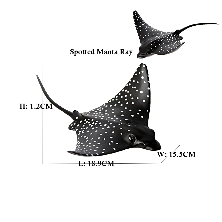 Stingray Manta Ray Figures Fis - Kids Toys Reviews ulasan dan harga