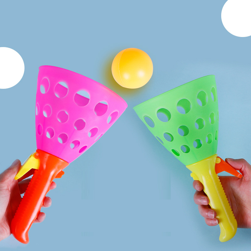 Double Catcher Throwing Toy Ca - Catapult Launcher Toy ulasan dan harga