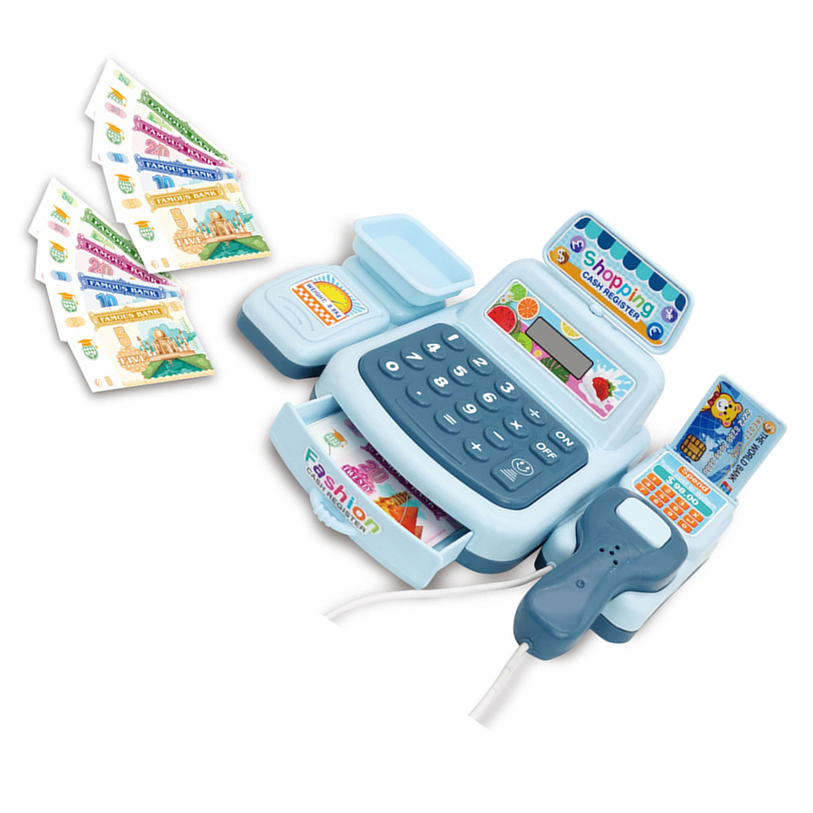Cash Register Playset Supermar - Toy Cash Register ulasan dan harga