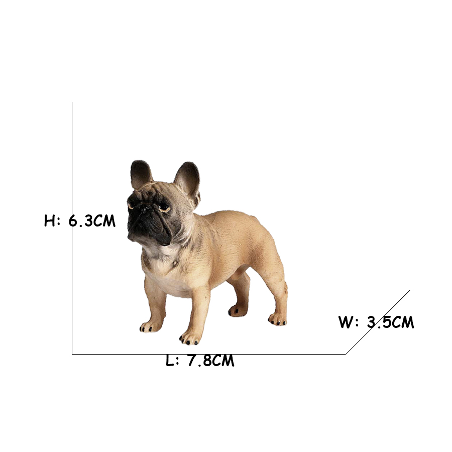 Dog figures Boston terrier Poo - Kids Toys Reviews ulasan dan harga