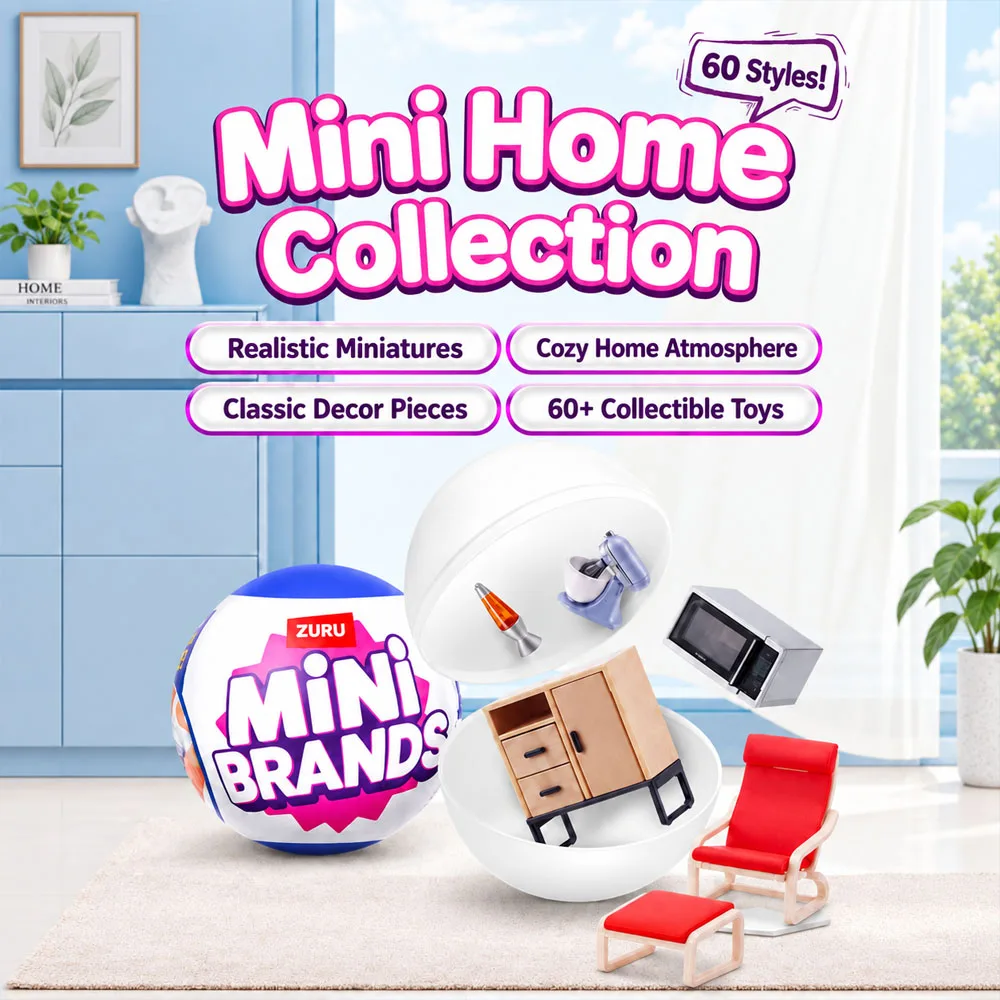 ZURU Mini Brands Home Series 6 - Kids Toys Kitchen Set ulasan dan harga
