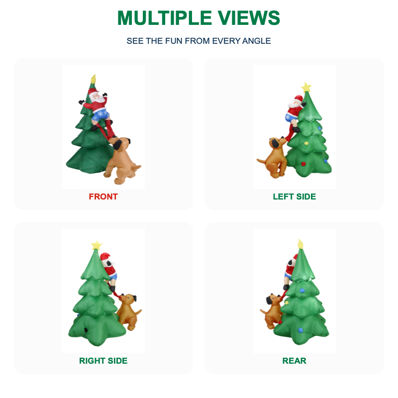 6FT Christmas Inflatable Dog C - Kids Yard Toys ulasan dan harga