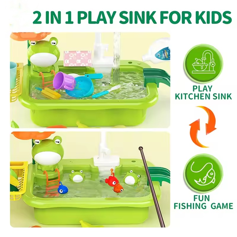 New Kids Kitchen Sink Electric - Kids Toys Kitchen Set ulasan dan harga