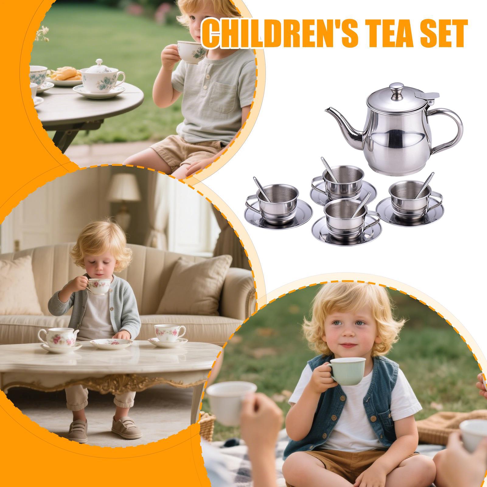 Kids Tea Sets for Girls Lightw - Kids Toys Kitchen Set ulasan dan harga