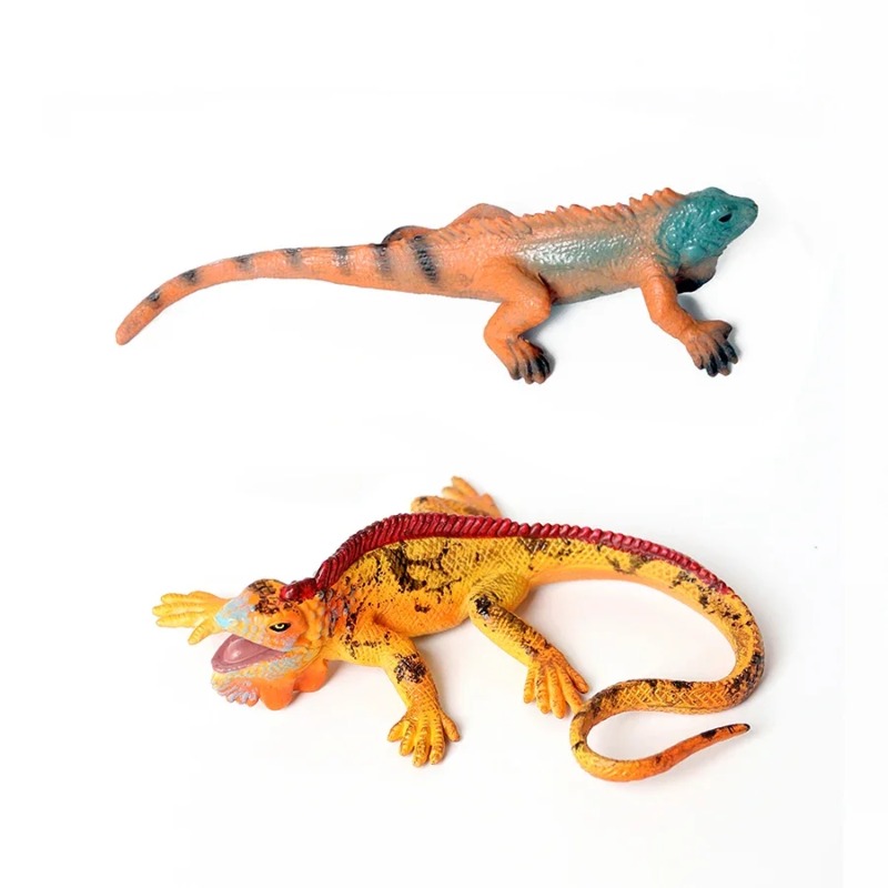 Iguana Lizard Figures Chameleo - Kids Toys Reviews ulasan dan harga