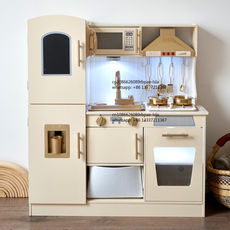 Educational Wooden Pretend Pla - Kids Toys Kitchen Set ulasan dan harga
