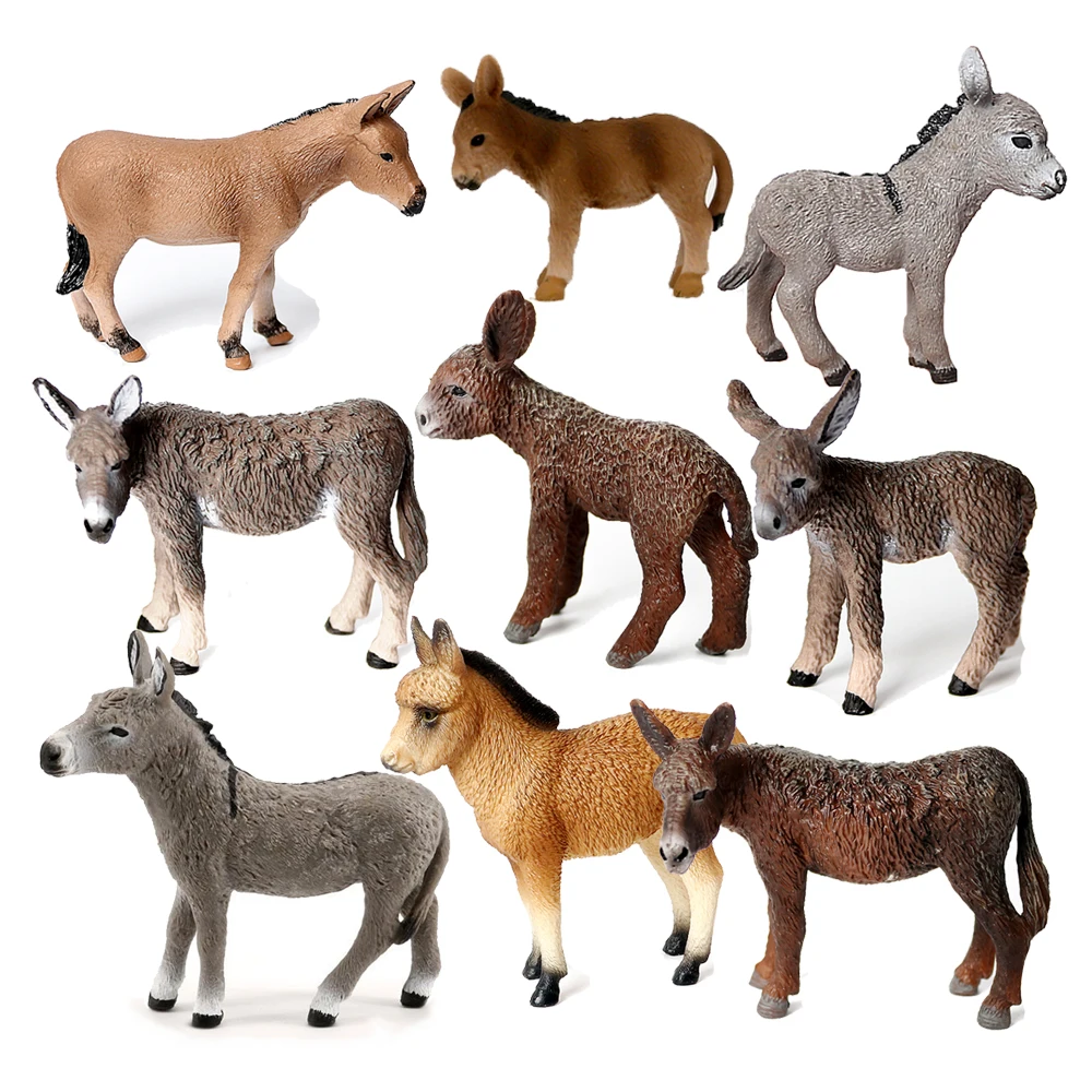 Donkey Model Toy Animals Figur - Kids Toys Reviews ulasan dan harga
