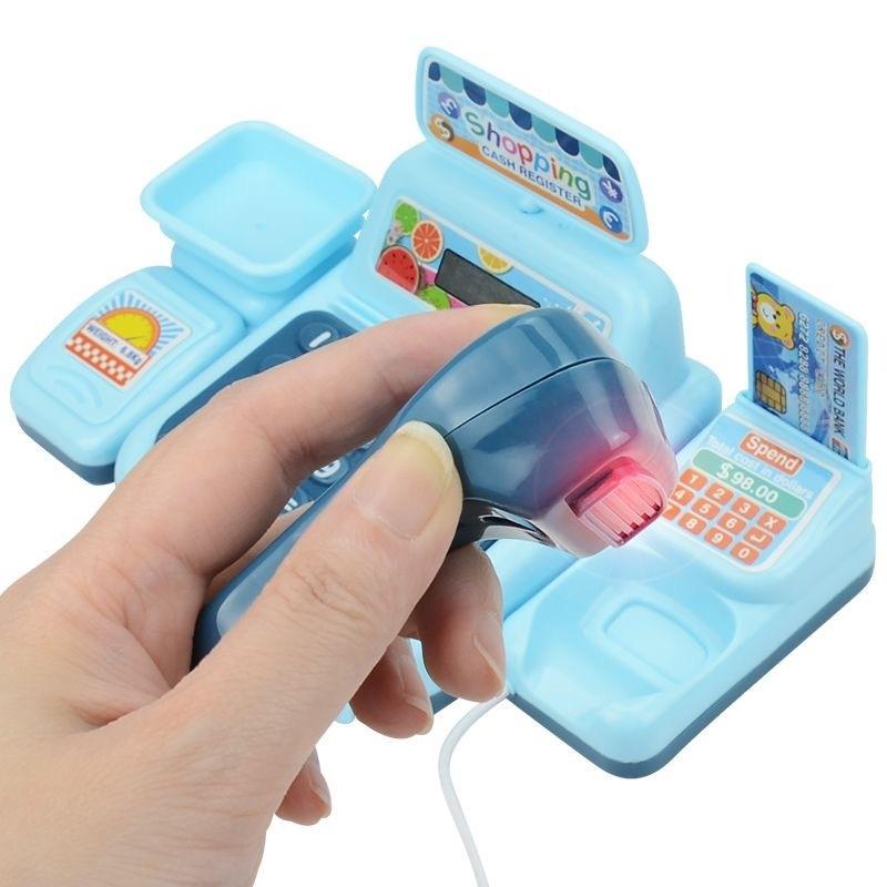 New·1Set Electronic Game Light - Toy Cash Register ulasan dan harga
