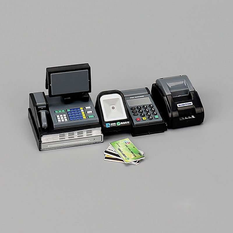 1 Set 1/12 Doll House Mini Sup - Toy Cash Register ulasan dan harga