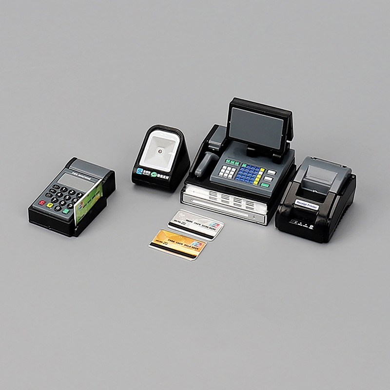 1 Set 1/12 Doll House Mini Sup - Toy Cash Register ulasan dan harga