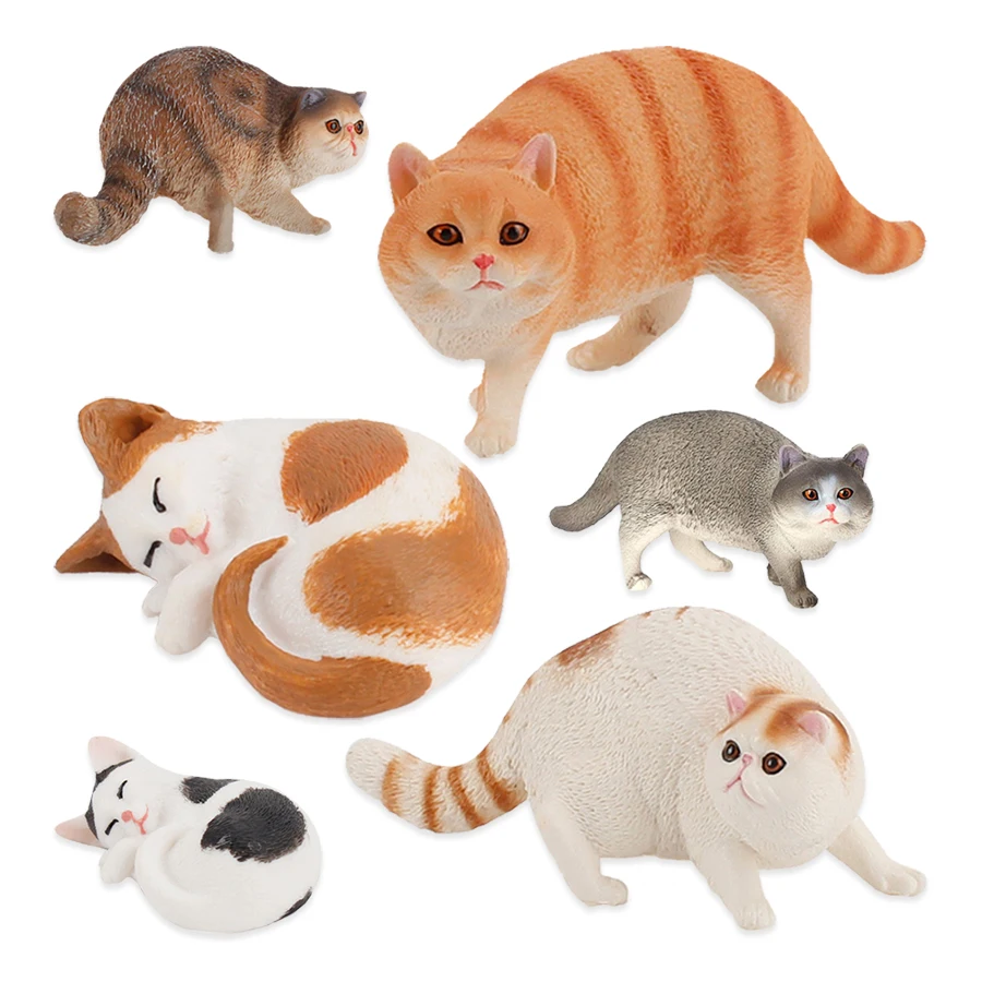 Cat Model Toys Farm Animals Mi - Kids Toys Reviews ulasan dan harga