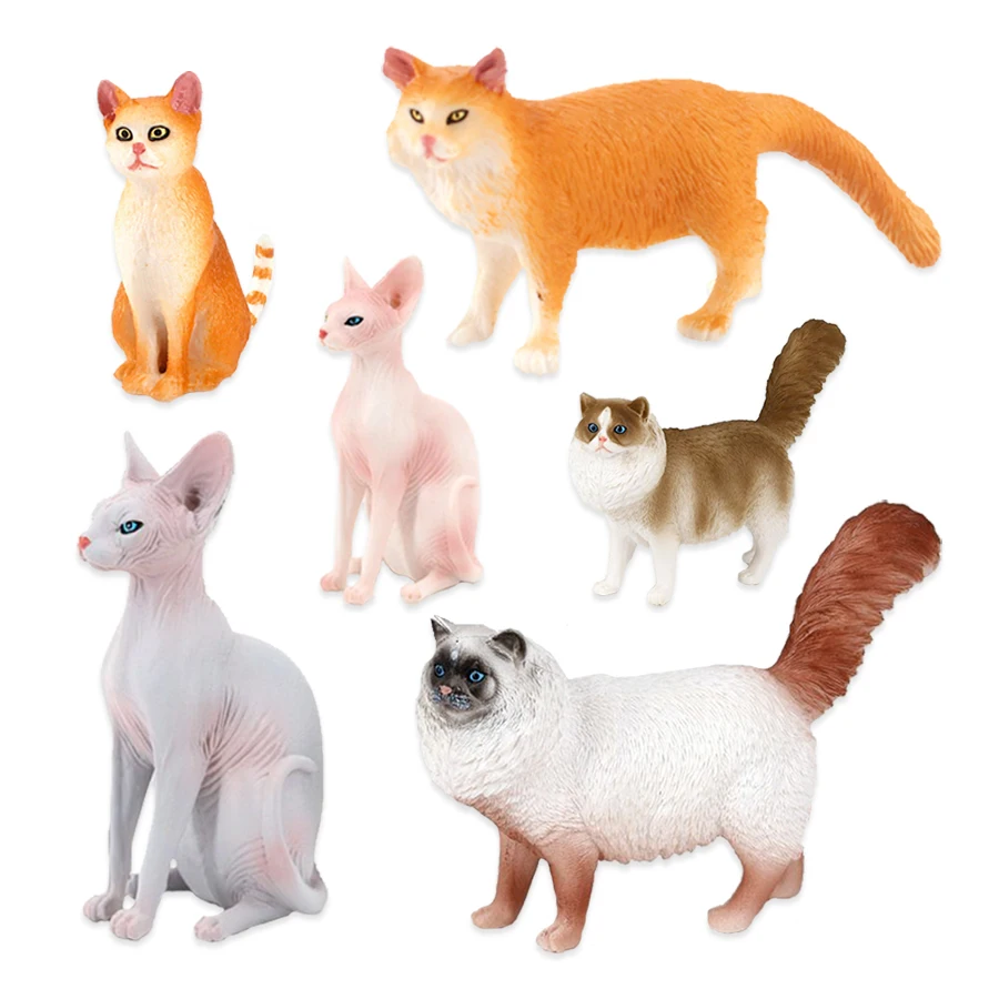 Cat Model Toys Farm Animals Mi - Kids Toys Reviews ulasan dan harga