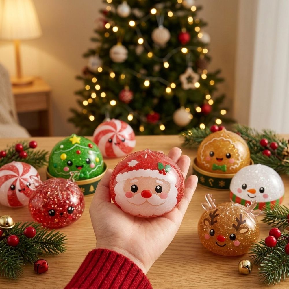 Christmas Dumpling Squishy Squ - Kids Toys Xmas ulasan dan harga