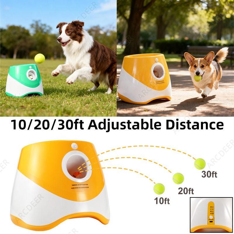 Rechargable Automatic Ball Lau - Catapult Launcher Toy ulasan dan harga