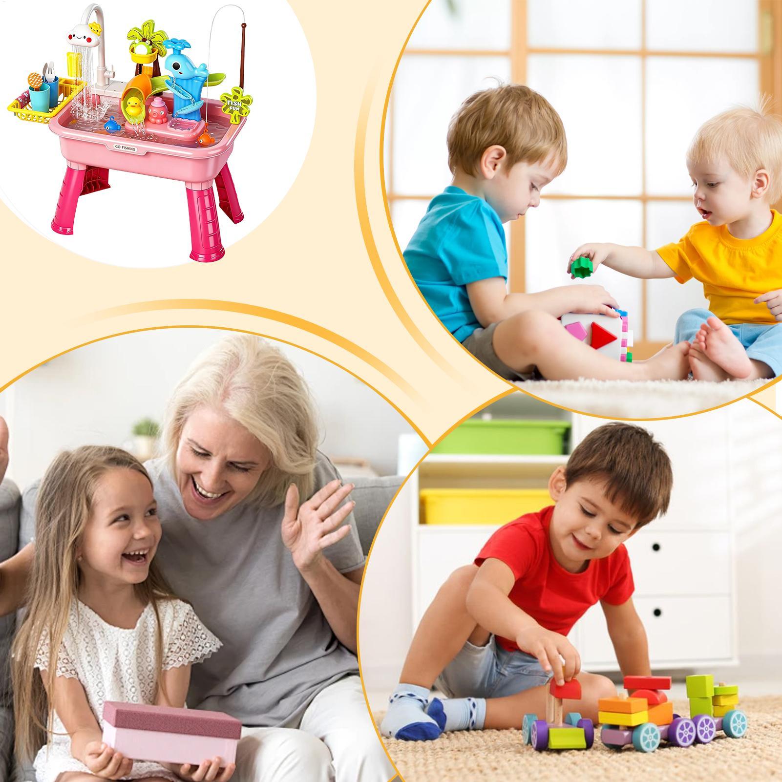 Kids Electric Play Sink with R - Kids Toys Kitchen Set ulasan dan harga