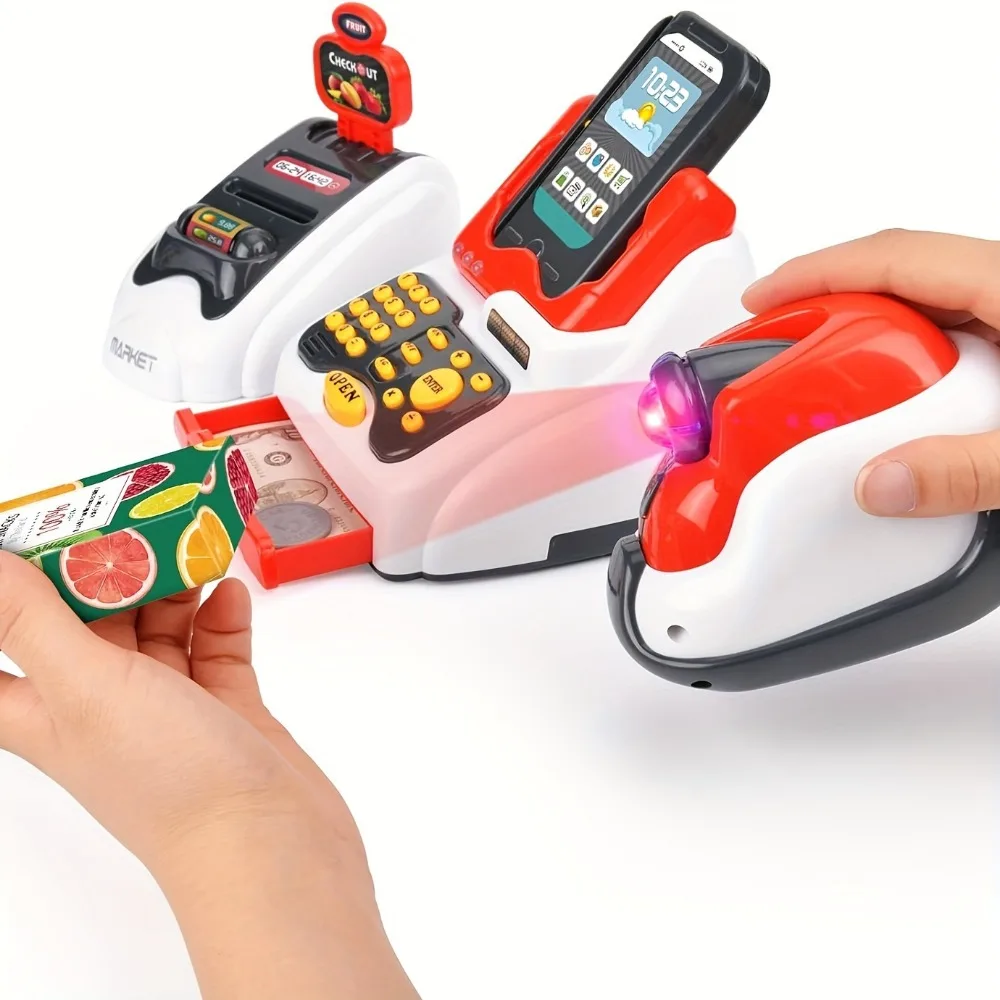 33PCS Toy Cash Register for Ki - Toy Cash Register ulasan dan harga